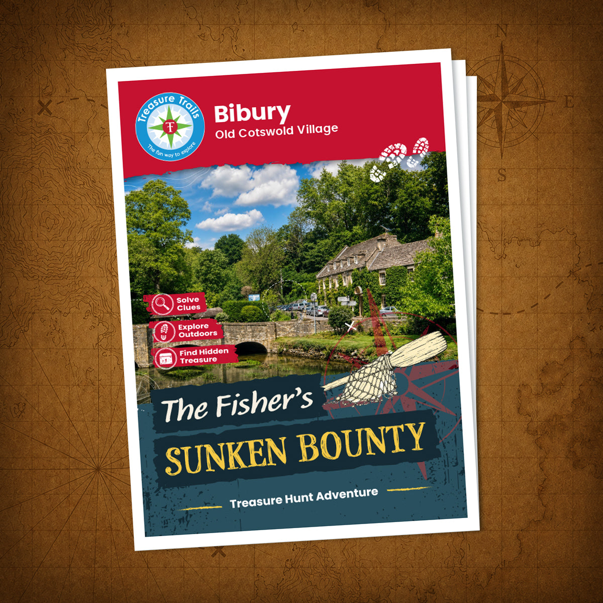 Bibury - Old Cotswold Village Treasure Trail - front cover