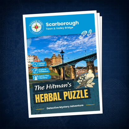 Scarborough - Town & Valley Bridge Treasure Trail - front cover