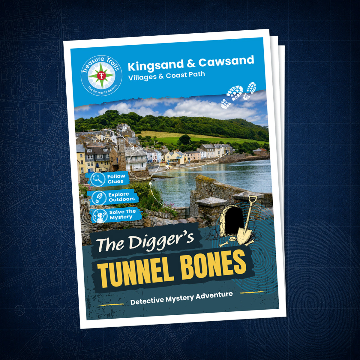 Kingsand & Cawsand - Villages & Coast Path Treasure Trail - front cover