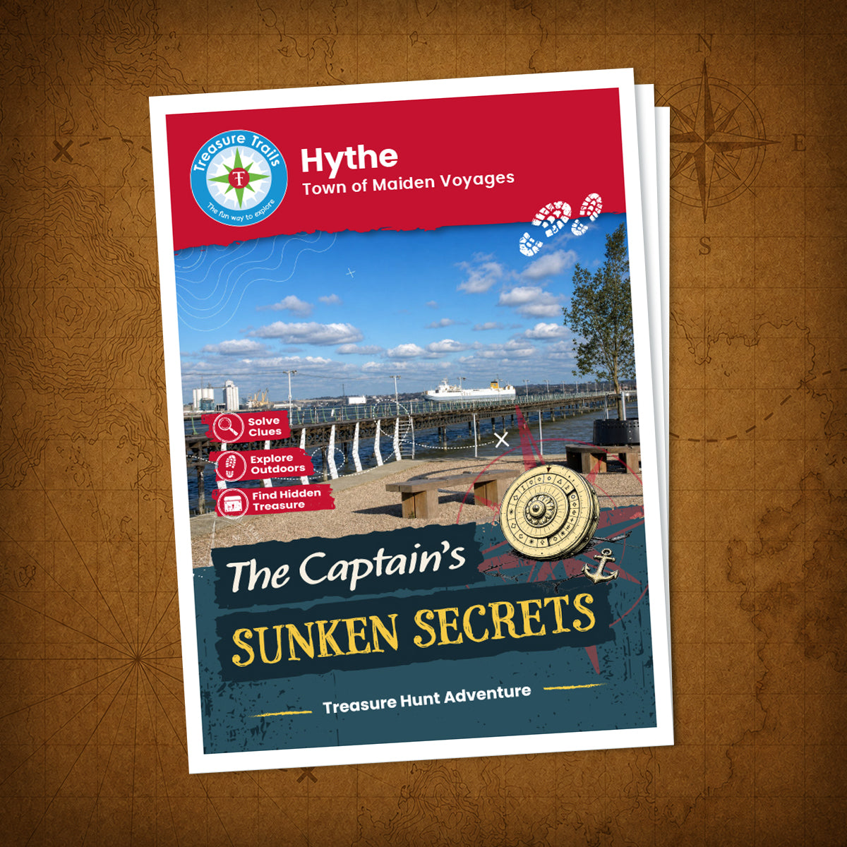 Hythe - Town of Maiden Voyages Treasure Trail - front cover