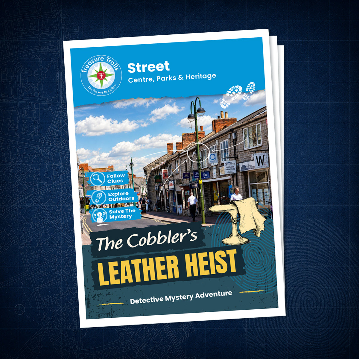 Street - Centre, Parks & Heritage Treasure Trail - front cover