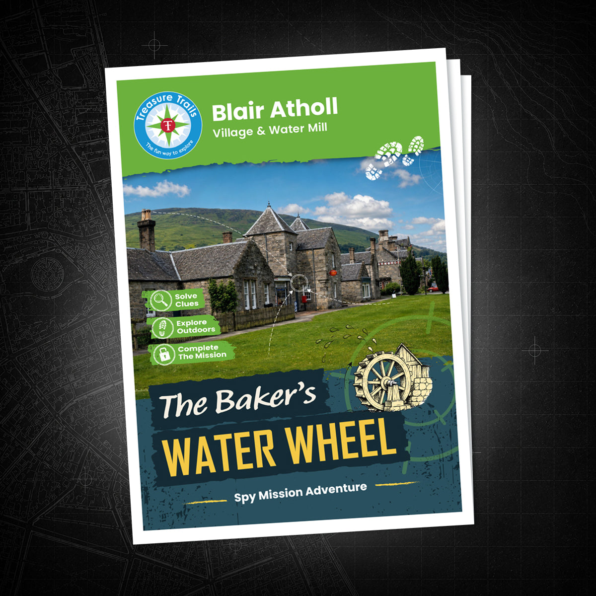 Blair Atholl - Village & Water Mill Treasure Trail - front cover