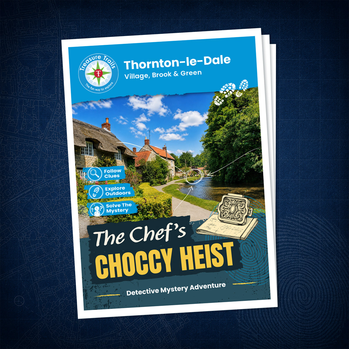Thornton-le-Dale - Village, Brook & Green Treasure Trail - front cover