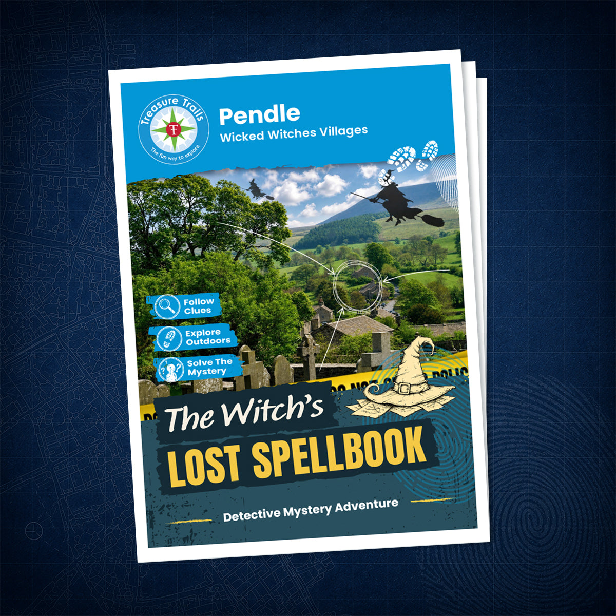 Pendle - Wicked Witches Villages Treasure Trail - front cover