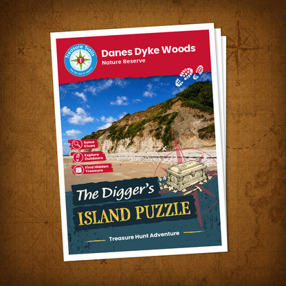 Danes Dyke Woods - Nature Reserve Treasure Trail - front cover