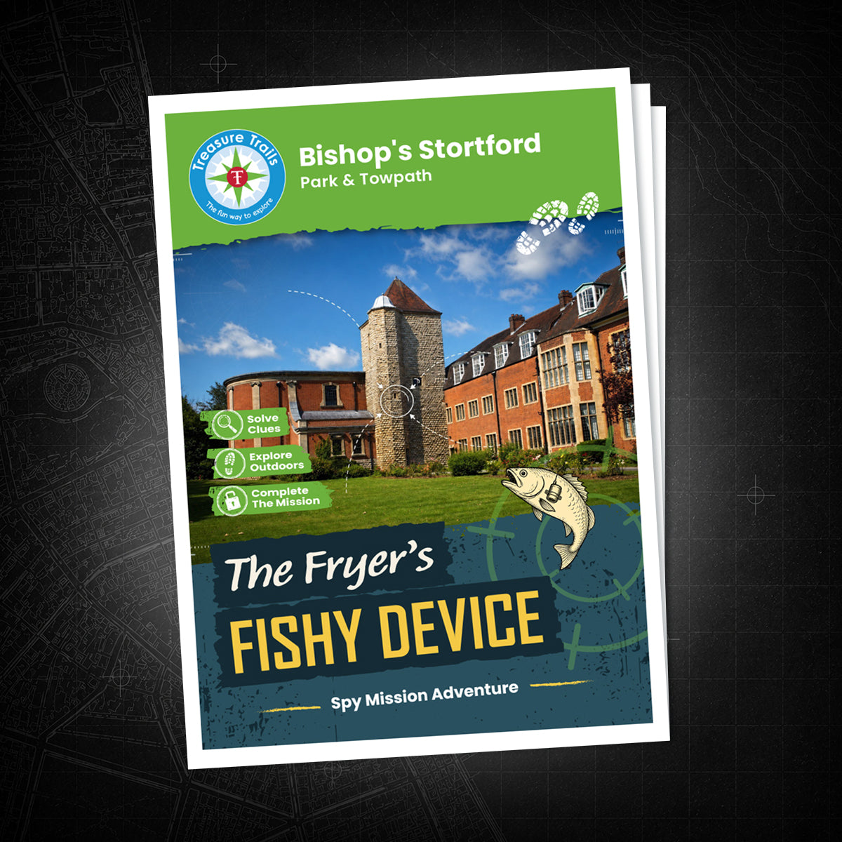 Bishop's Stortford - Park & Towpath Treasure Trail - front cover