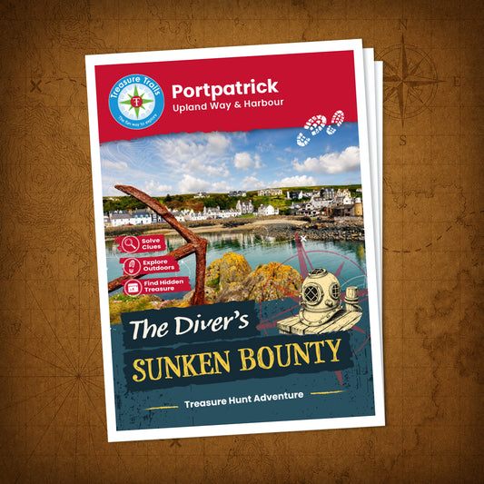 Portpatrick - Upland Way & Harbour Treasure Trail - front cover
