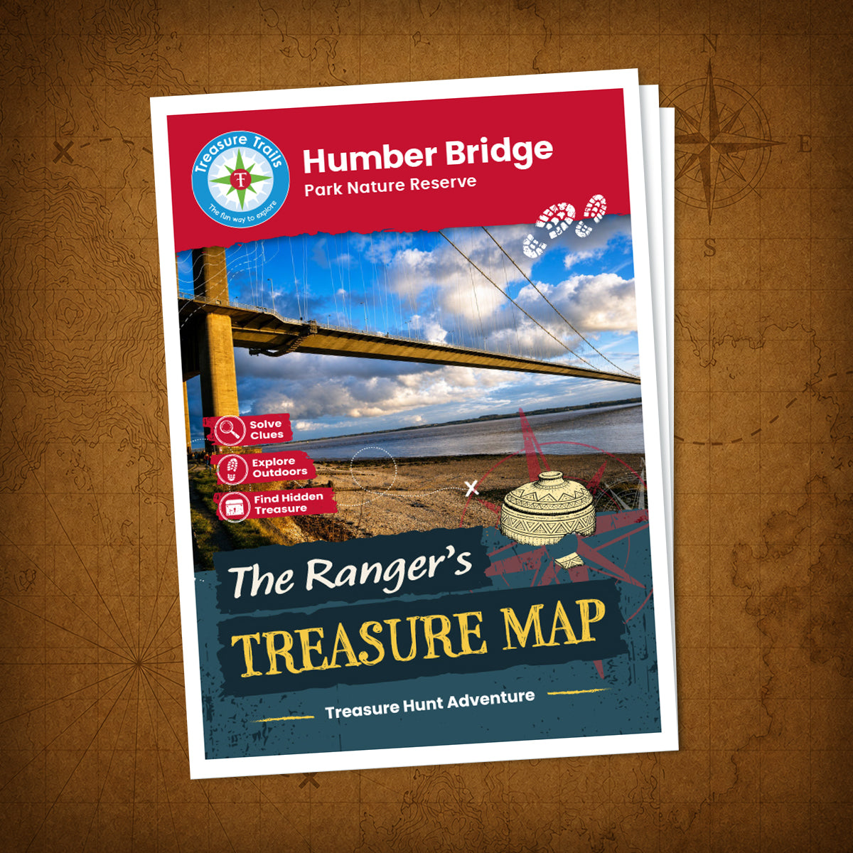 Humber Bridge - Park Nature Reserve Treasure Trail - front cover