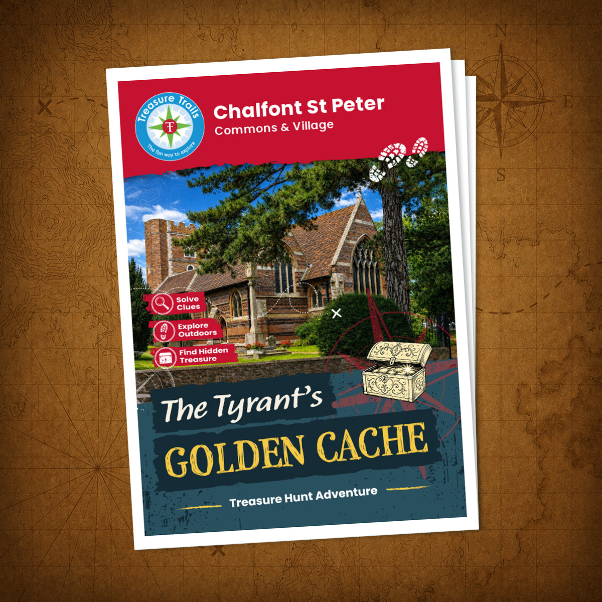 Chalfont St Peter - Commons & Village Treasure Trail - front cover