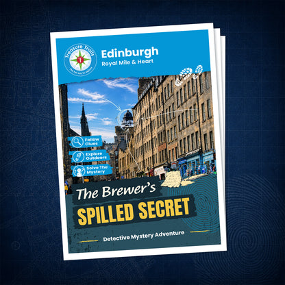 Edinburgh - Royal Mile & Heart Treasure Trail - front cover