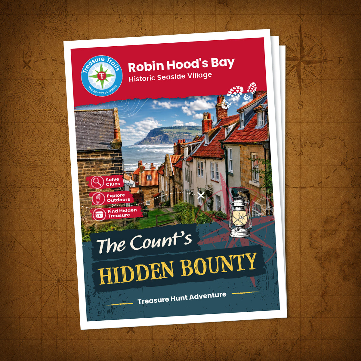Robin Hood's Bay - Historic Seaside Village Treasure Trail - front cover