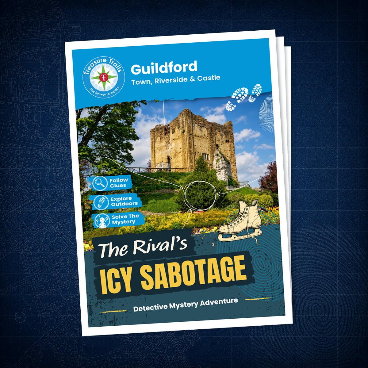 Guildford - Town, Riverside & Castle Treasure Trail - front cover