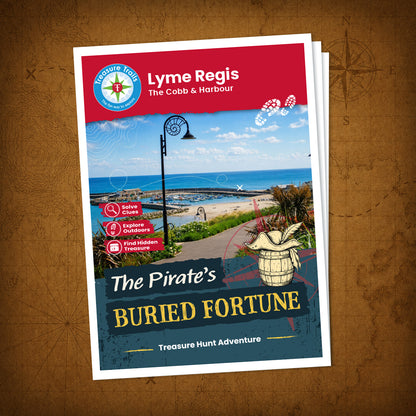 Lyme Regis - The Cobb & Harbour Treasure Trail - front cover