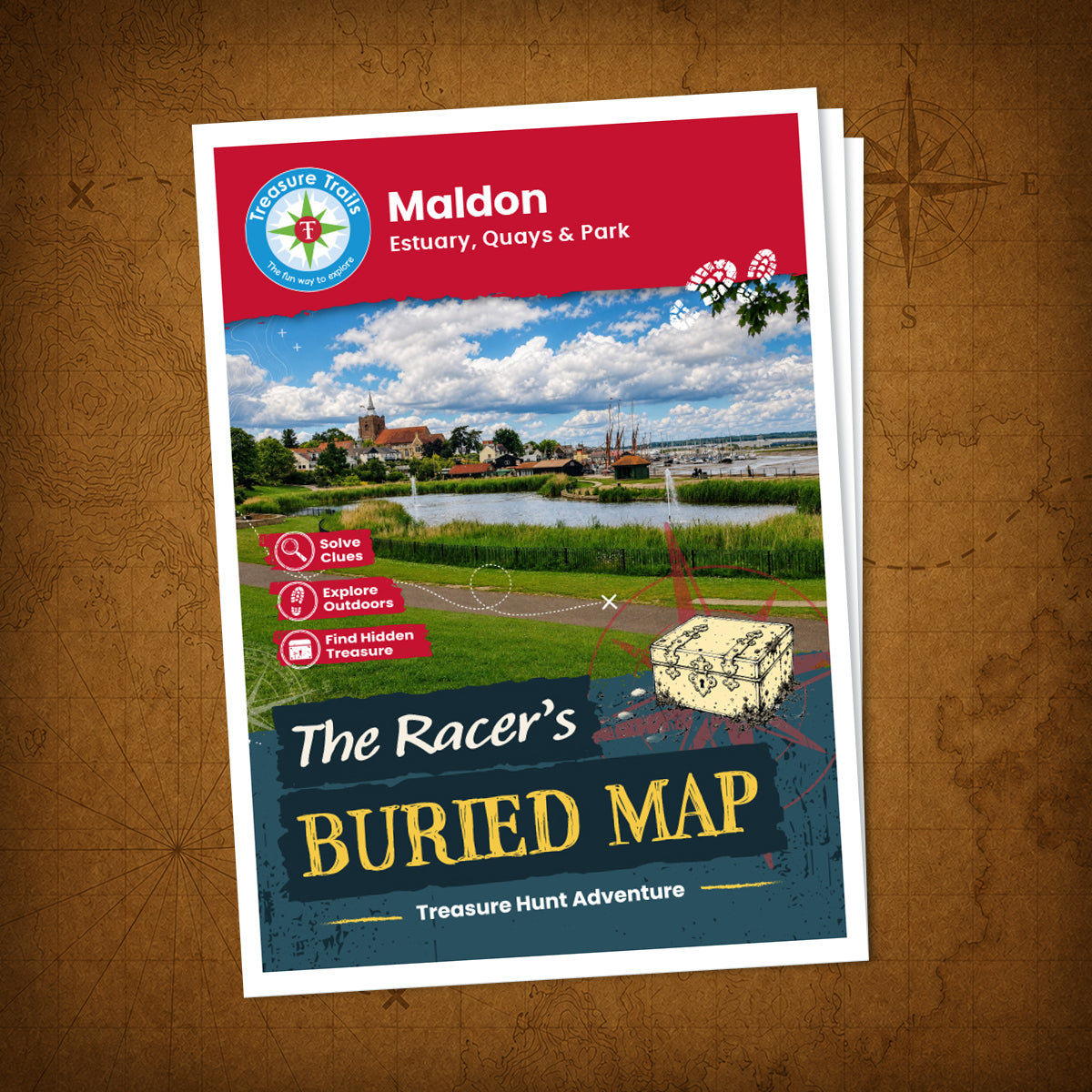 Maldon - Estuary, Quays & Park Treasure Trail - front cover