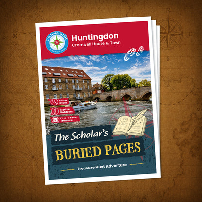 Huntingdon - Cromwell House & Town Treasure Trail - front cover