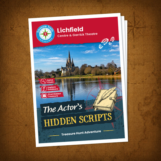 Lichfield - Centre & Garrick Theatre Treasure Trail - front cover