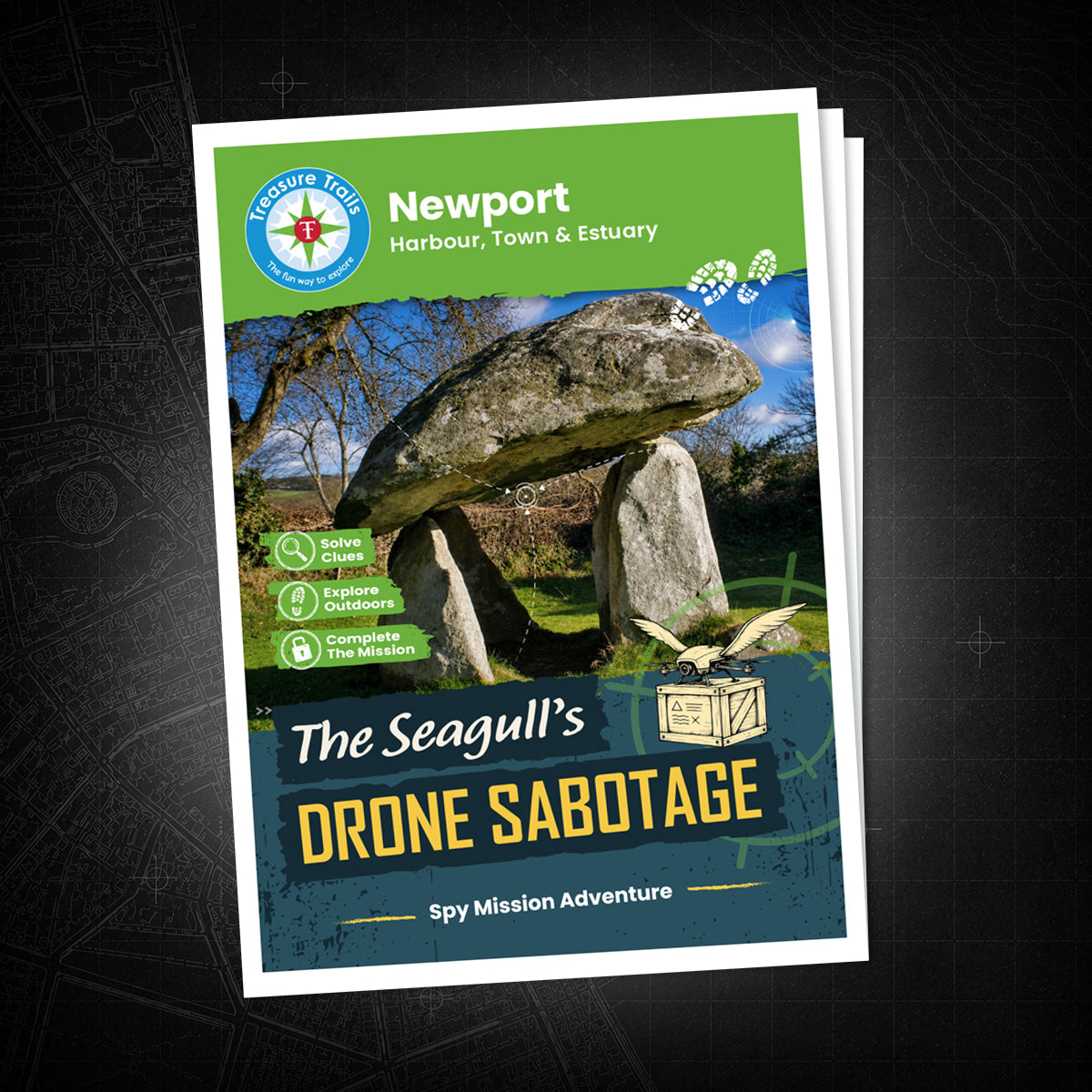 Newport - Harbour, Town & Estuary Treasure Trail - front cover