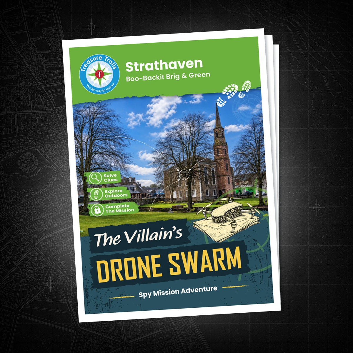 Strathaven - Boo-Backit Brig & Green Treasure Trail - front cover