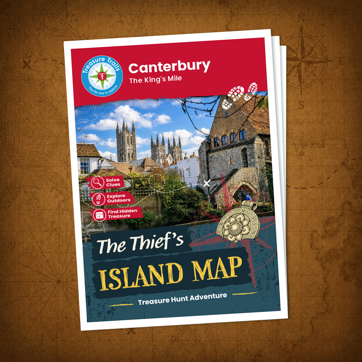 Canterbury - The King's Mile Treasure Trail - front cover