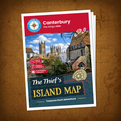 Canterbury - The King's Mile Treasure Trail - front cover