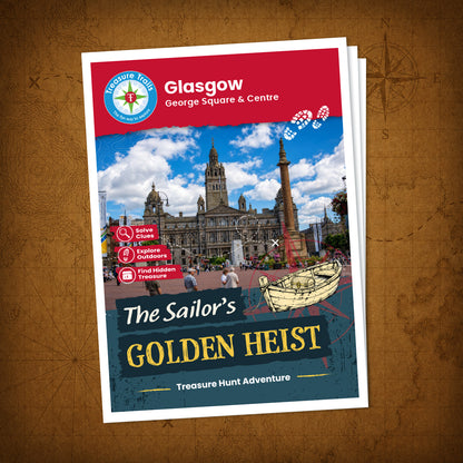 Glasgow - George Square & Centre Treasure Trail - front cover
