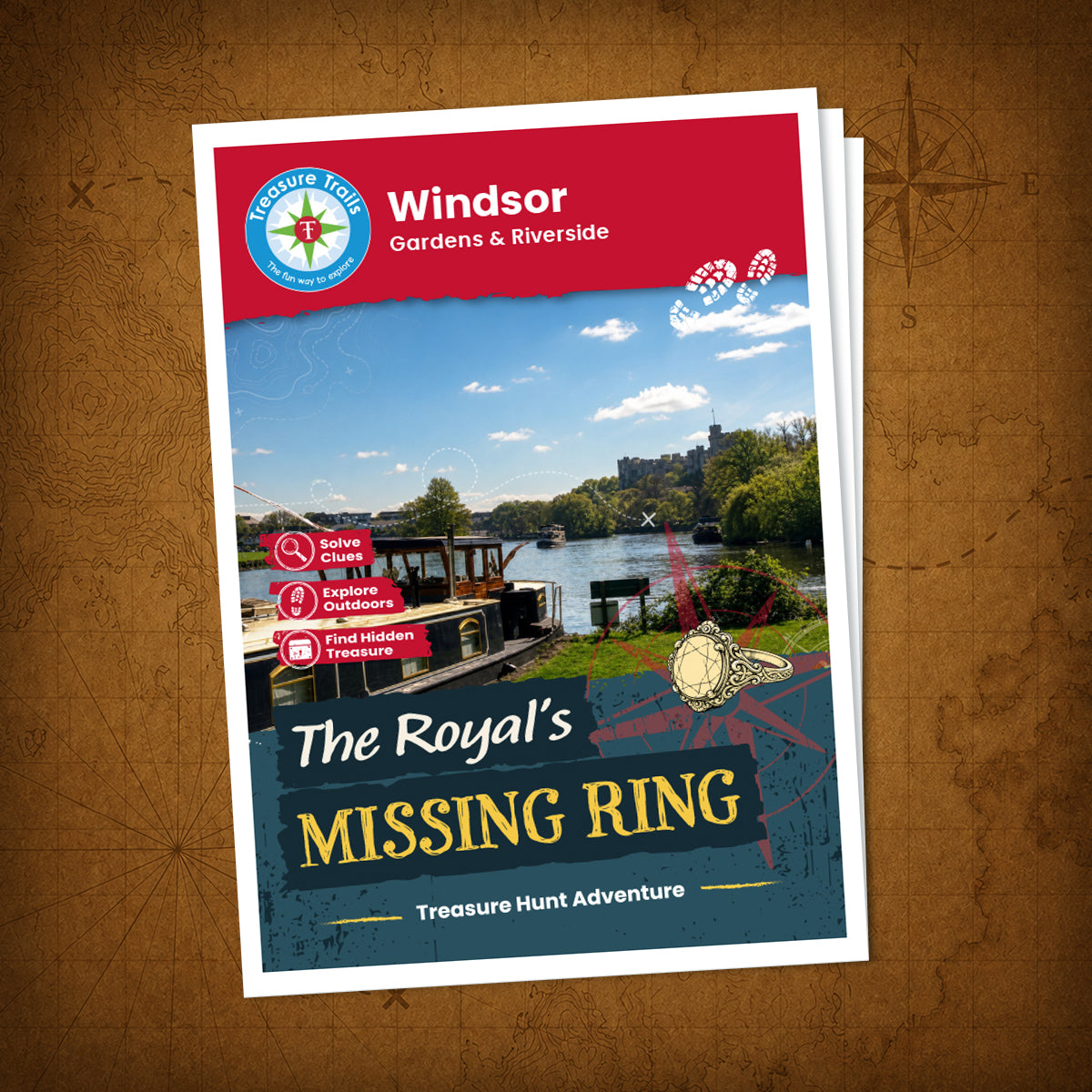 Windsor - Gardens & Riverside Treasure Trail - front cover