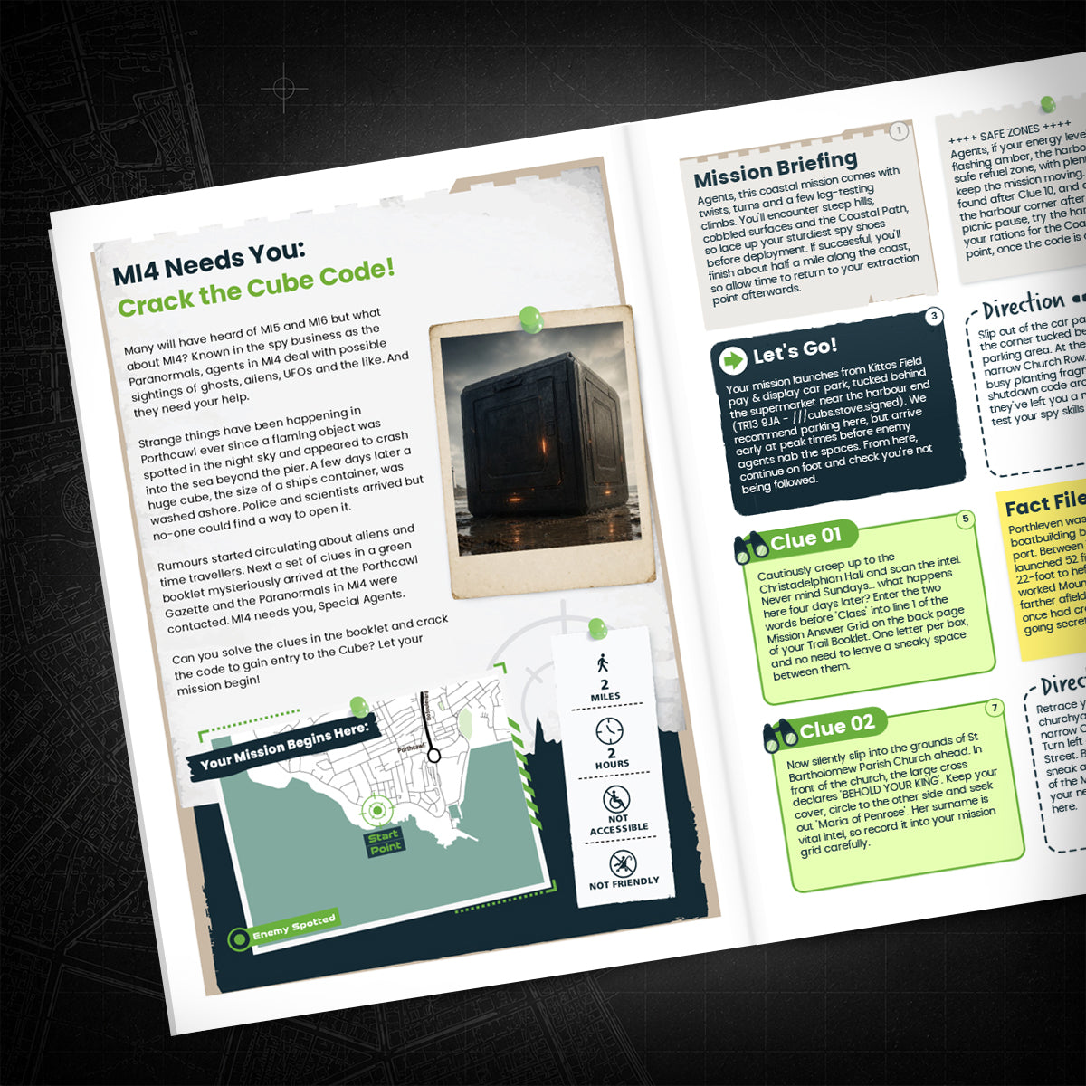 Porthcawl - Esplanade & Sandy Bay Treasure Trail - story page