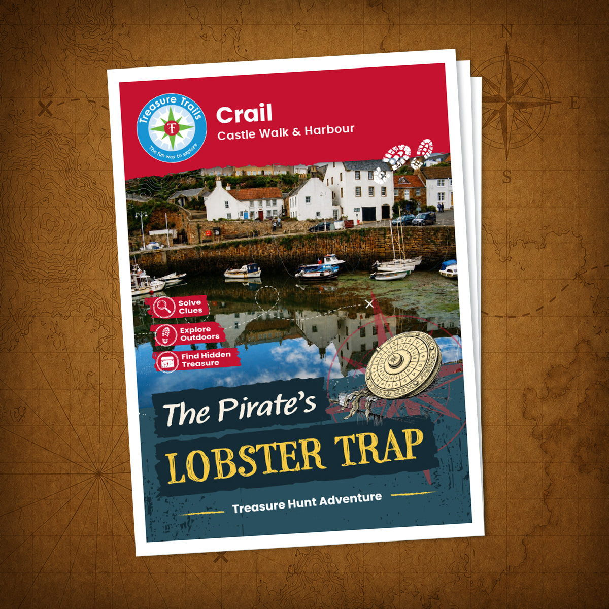 Crail - Castle Walk & Harbour Treasure Trail - front cover