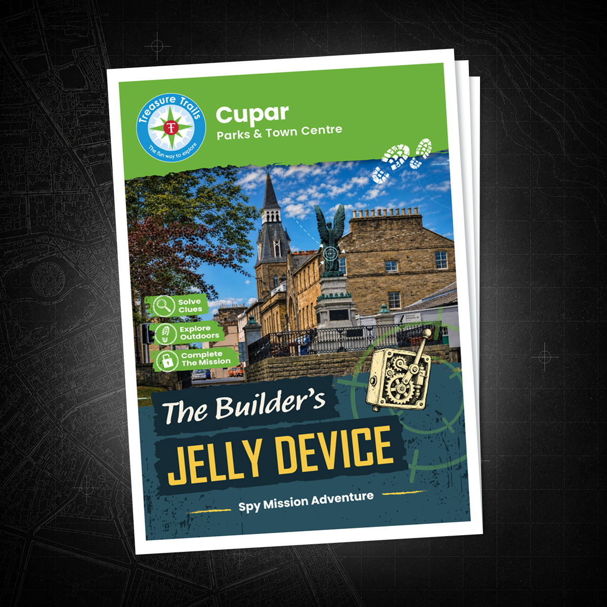 Cupar - Parks & Town Centre Treasure Trail - front cover