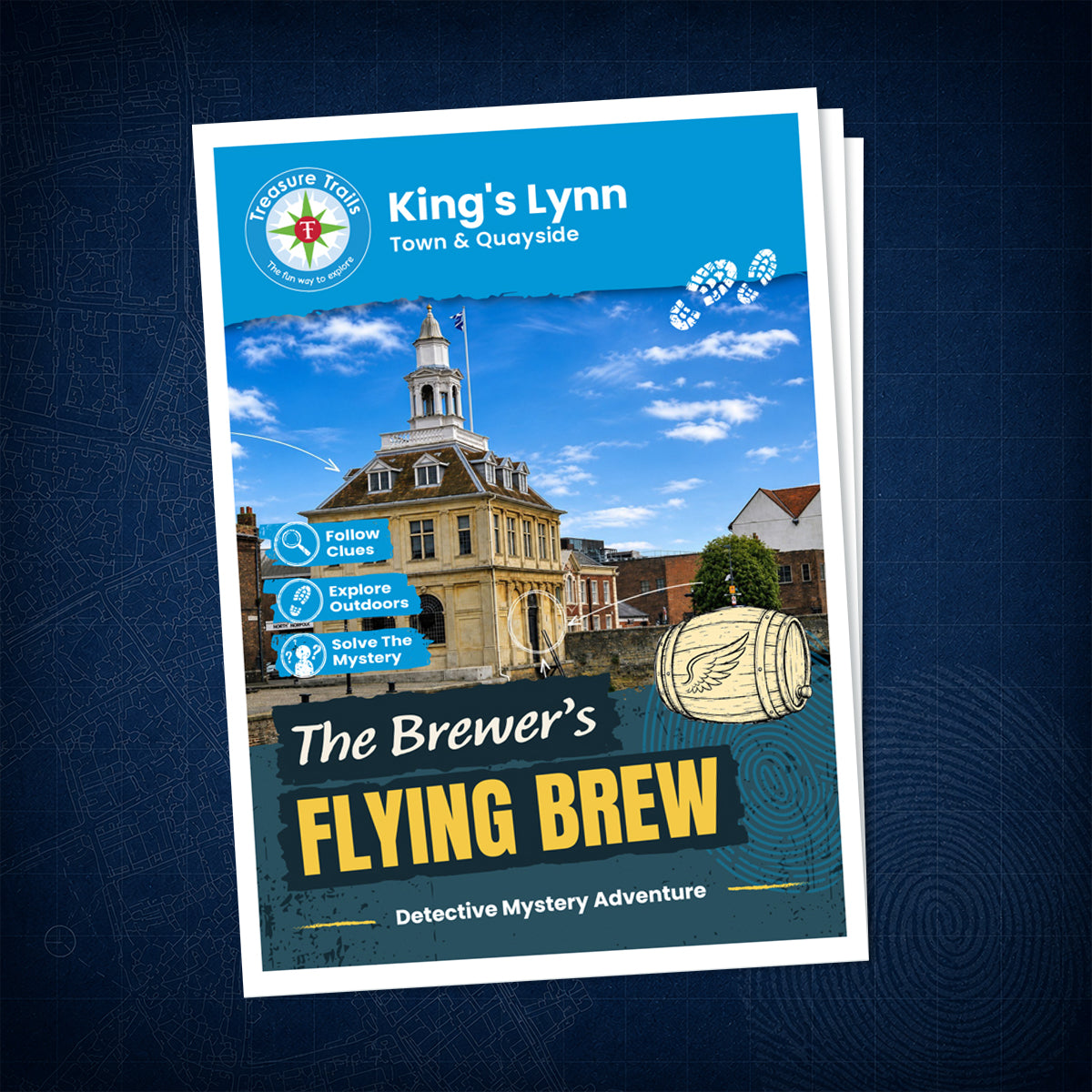 King's Lynn - Town & Quayside Treasure Trail - front cover