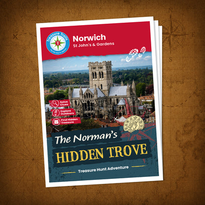 Norwich - St John's & Gardens Treasure Trail - front cover