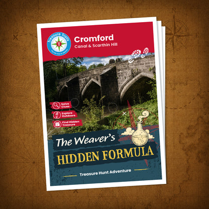 Cromford - Canal & Scarthin Hill Treasure Trail - front cover