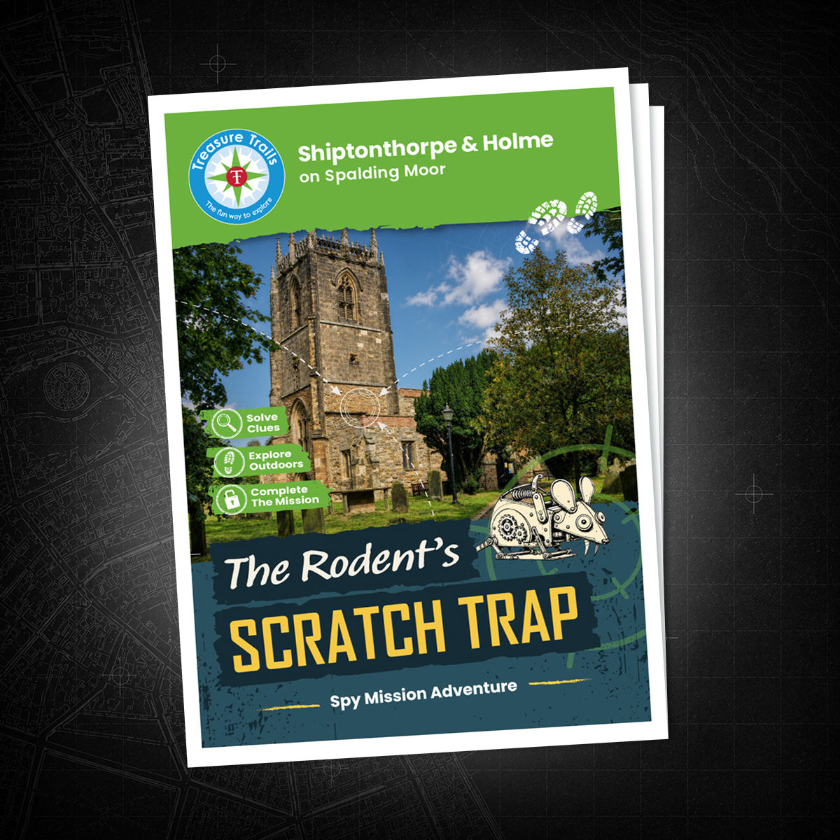 Shiptonthorpe & Holme - on Spalding Moor Treasure Trail - front cover