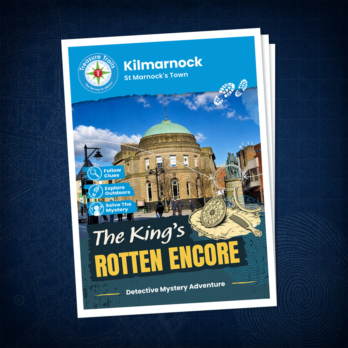 Kilmarnock - St Marnock's Town Treasure Trail - front cover