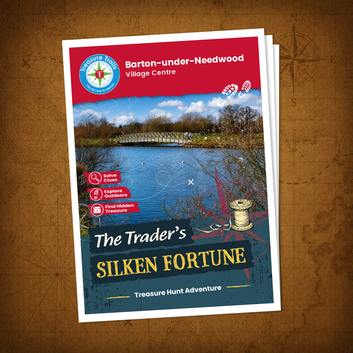 Barton-under-Needwood - Village Centre Treasure Trail - front cover