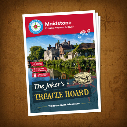 Maidstone - Palace Avenue & River Treasure Trail - front cover
