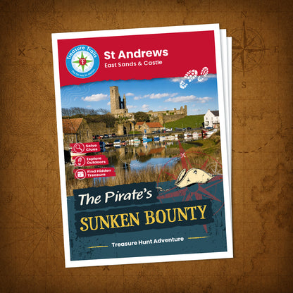 St Andrews - East Sands & Castle Treasure Trail - front cover