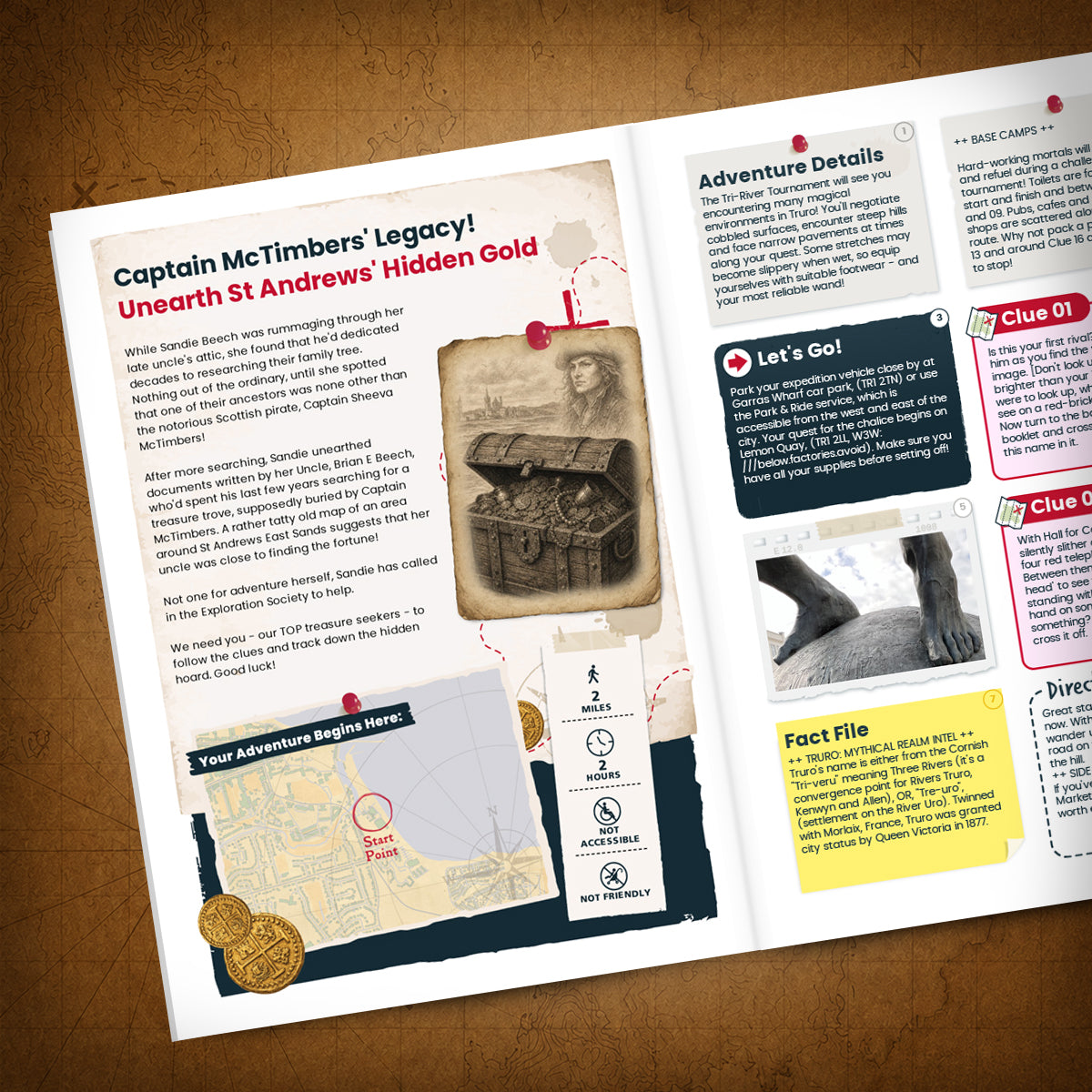 St Andrews - East Sands & Castle Treasure Trail - story page