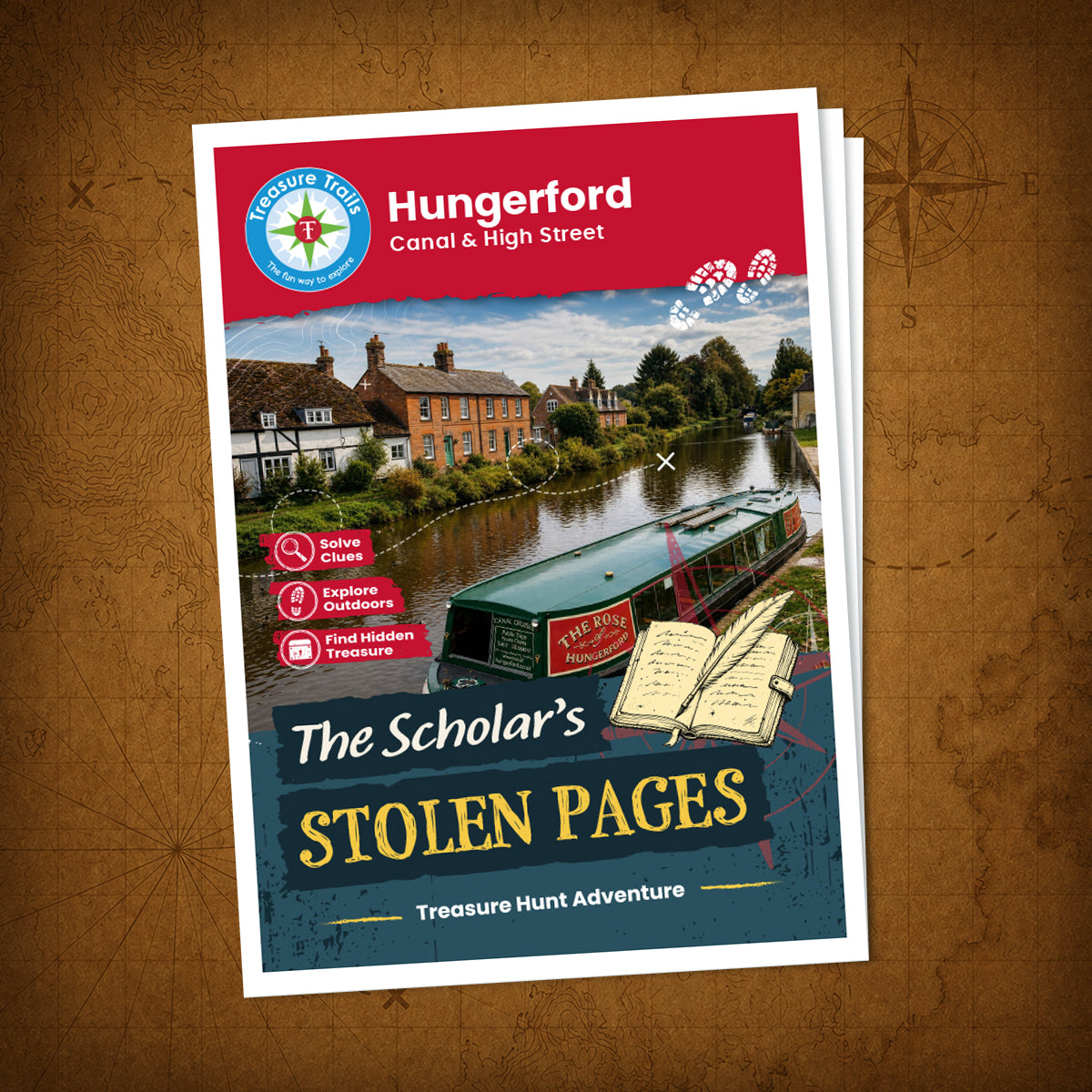 Hungerford - Canal & High Street Treasure Trail - front cover