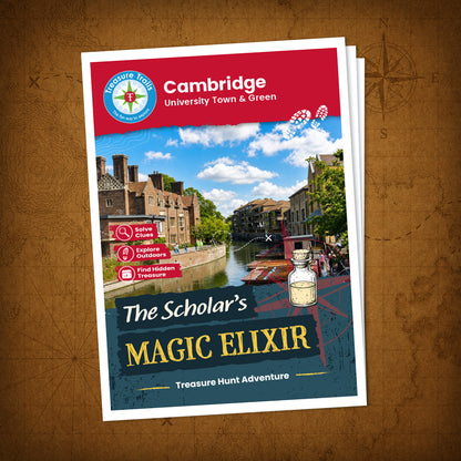 Cambridge - University Town & Green Treasure Trail - front cover