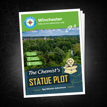 Winchester - City to St Catherine's Hill Treasure Trail - front cover