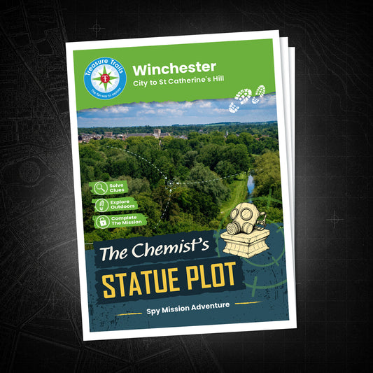 Winchester - City to St Catherine's Hill Treasure Trail - front cover