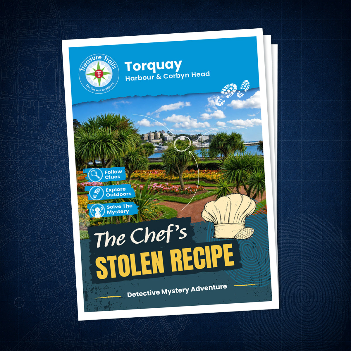 Torquay - Harbour & Corbyn Head Treasure Trail - front cover