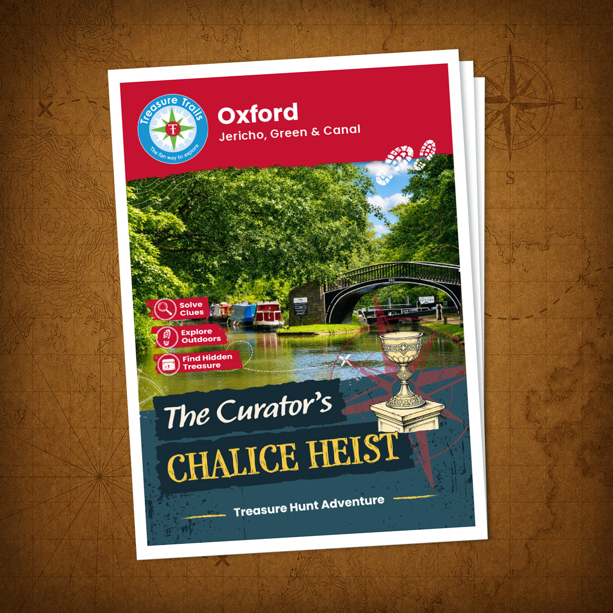 Oxford - Jericho, Green & Canal Treasure Trail - front cover