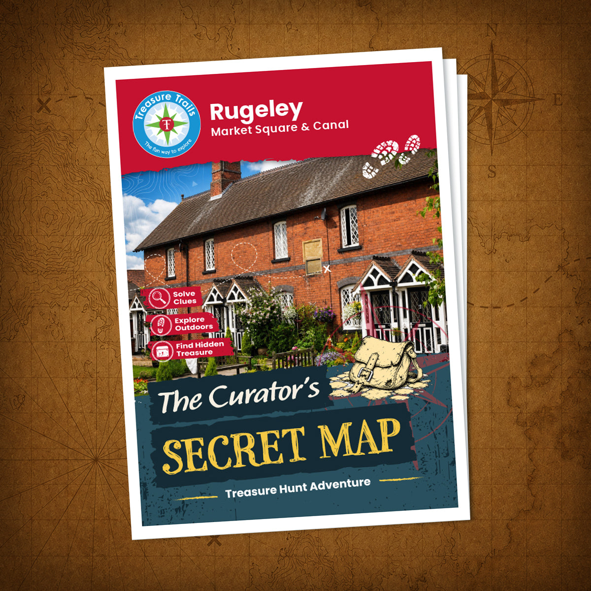 Rugeley - Market Square & Canal Treasure Trail - front cover