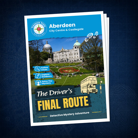 Aberdeen - City Centre & Castlegate Treasure Trail - front cover