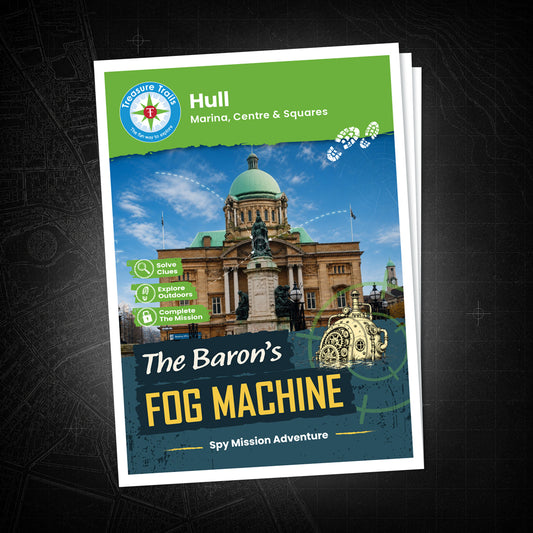 Hull - Marina, Centre & Squares Treasure Trail - front cover