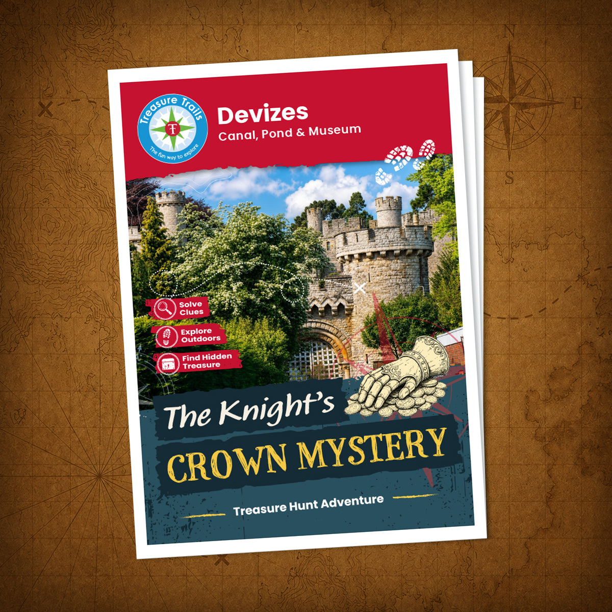 Devizes - Canal, Pond & Museum Treasure Trail - front cover