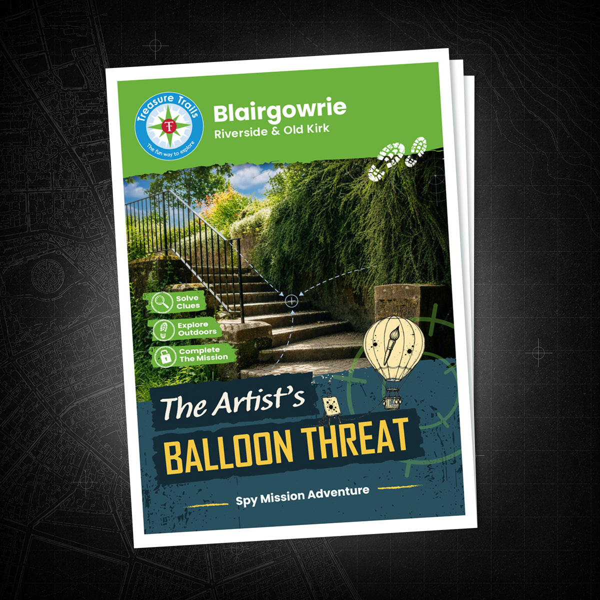 Blairgowrie - Riverside & Old Kirk Treasure Trail - front cover