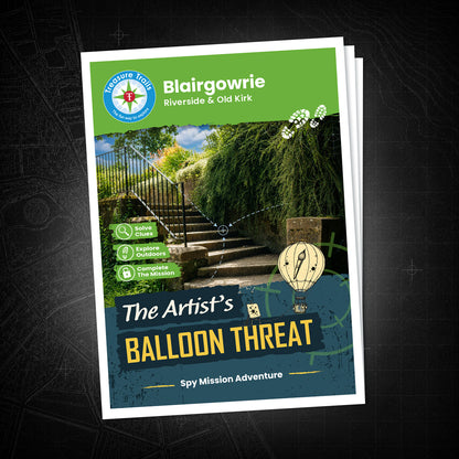 Blairgowrie - Riverside & Old Kirk Treasure Trail - front cover